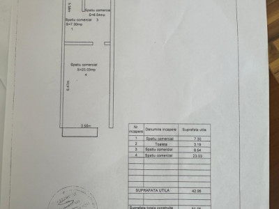 Spatiu Comercial de inchiriat, zona Hipodrom 3.